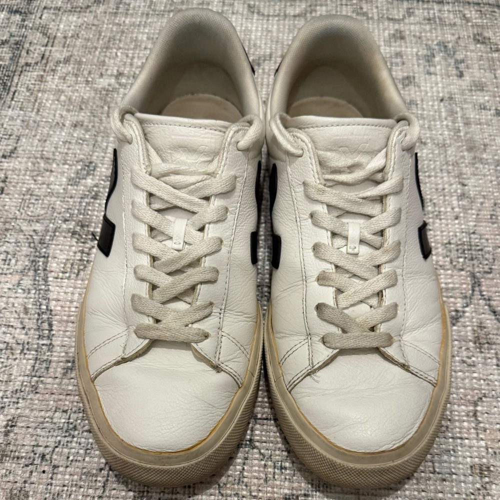 Veja White and Black Women's Sneakers